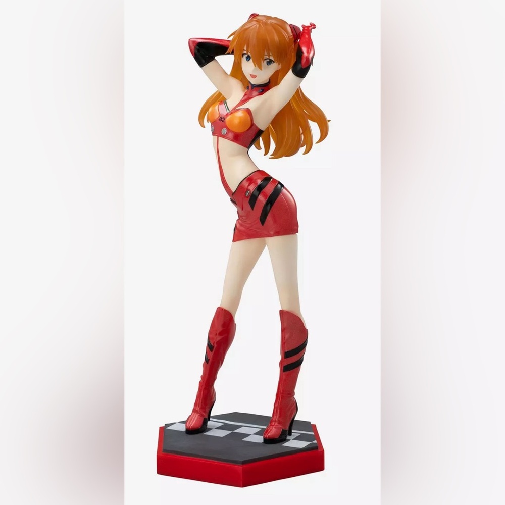 SEGA Neon Genesis Evangelion Racing Luminasta Asuka Shikinami Langley (Pit Walk)